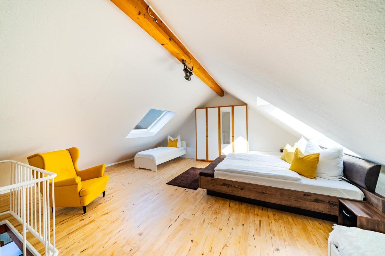 Stylisches Penthouse Zentral Tischfussball 100M2 Wii Hannover Exteriör bild