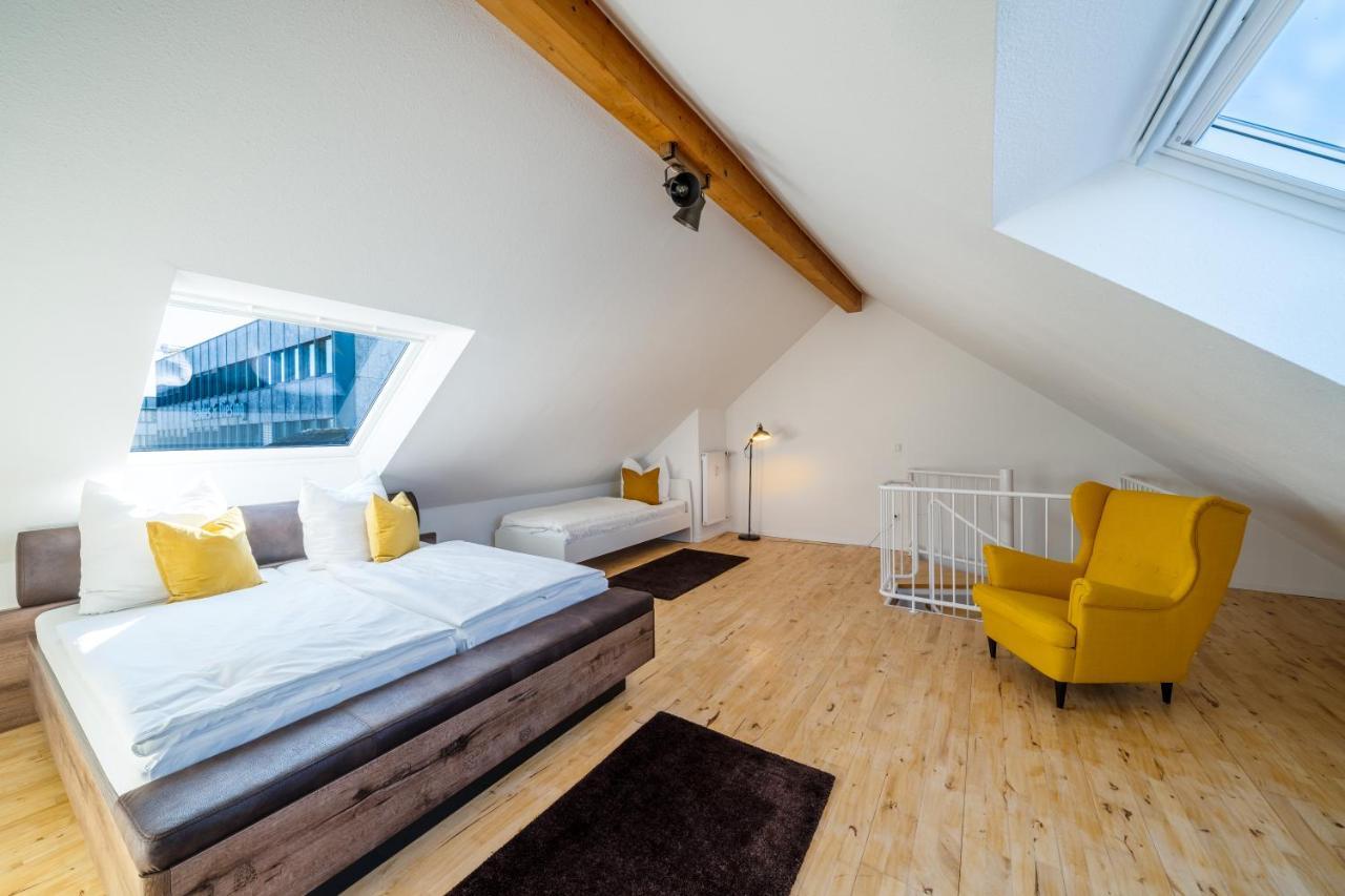 Stylisches Penthouse Zentral Tischfussball 100M2 Wii Hannover Exteriör bild