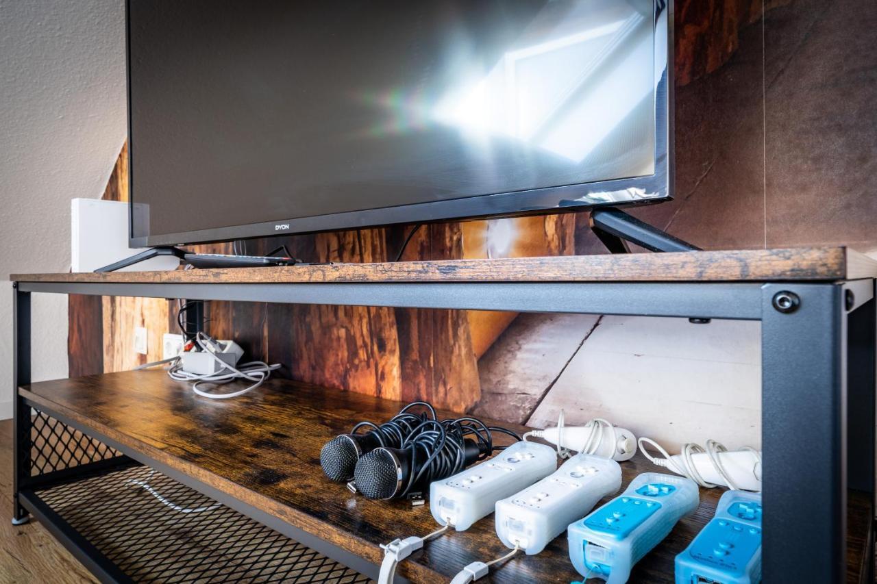 Stylisches Penthouse Zentral Tischfussball 100M2 Wii Hannover Exteriör bild